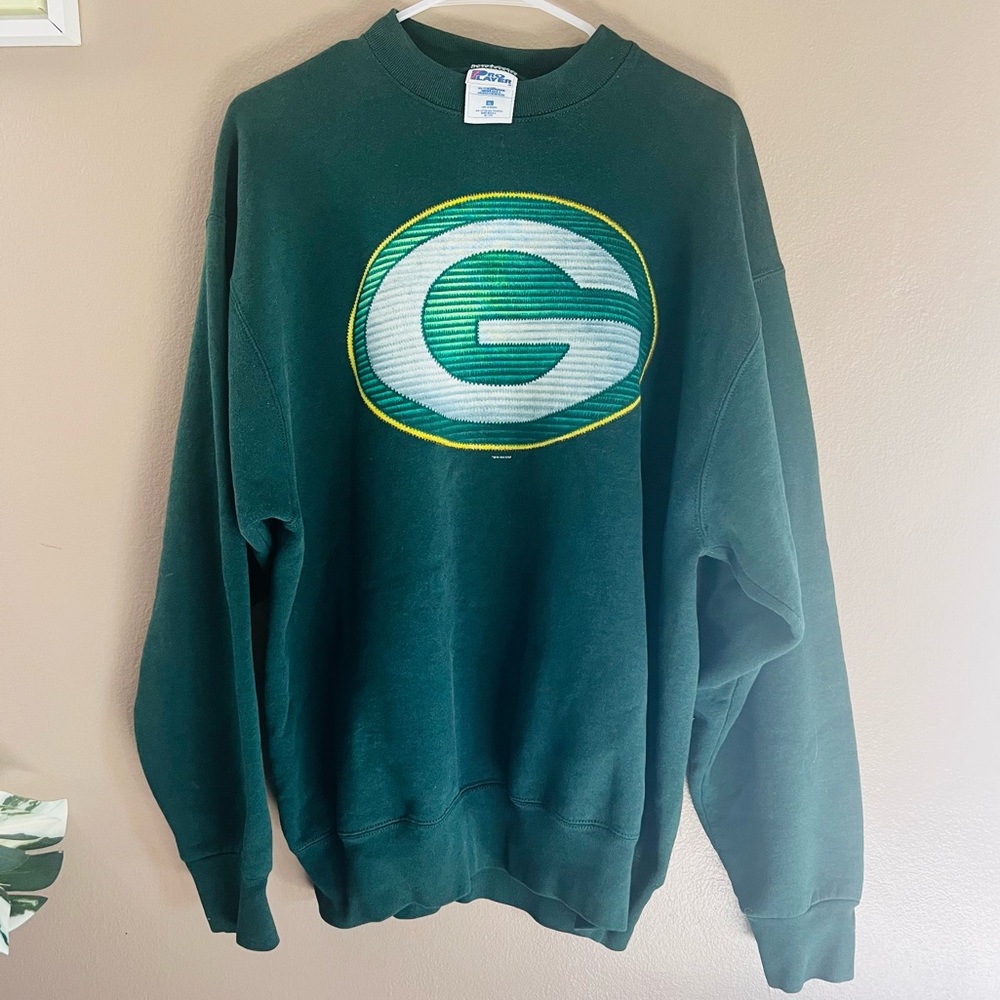 Green Bay Packers Vintage Style Crewneck Sweatshirt - XL